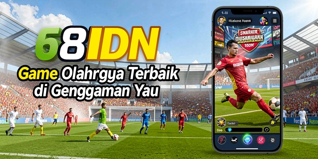 Screenshot gameplay 68IDN menampilkan aksi olahraga yang mendebarkan.