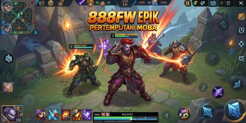 Gameplay intens dan grafik menakjubkan di 888FW.