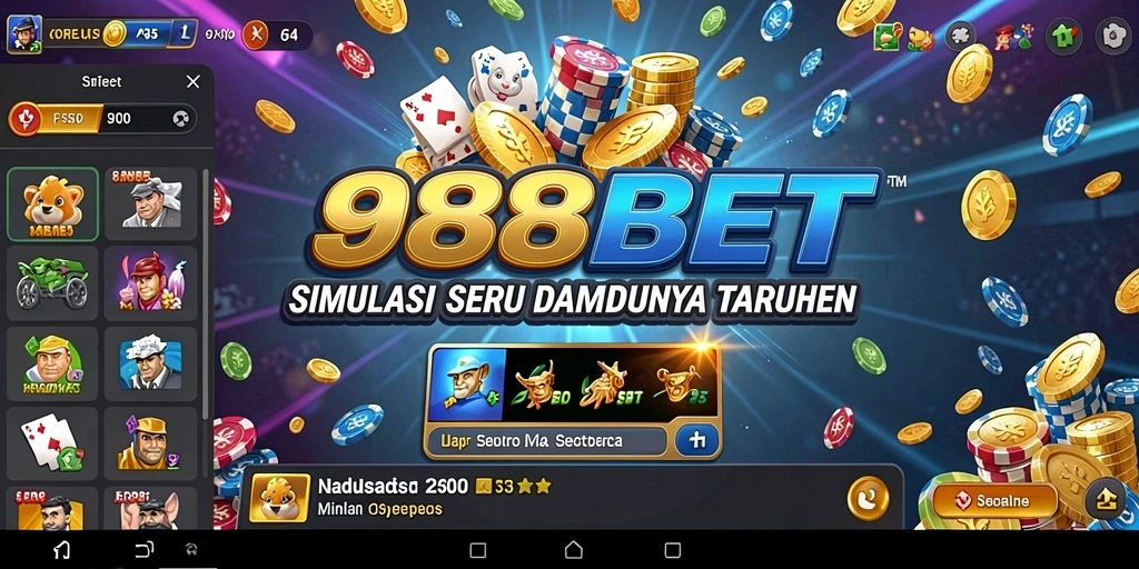 Screenshot gameplay <strong>988BET</strong> yang menampilkan pengalaman taruhan yang seru.
