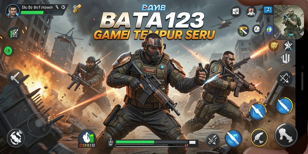 Tampilan seru dari gameplay BATA123 dalam aksi tempur.