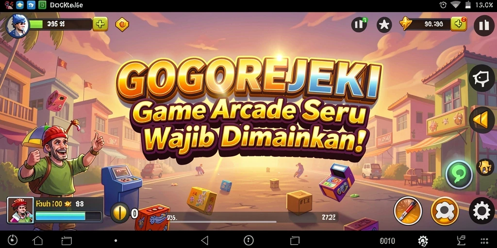Tampilan seru dari gameplay GOGOREJEKI yang mengasyikkan.