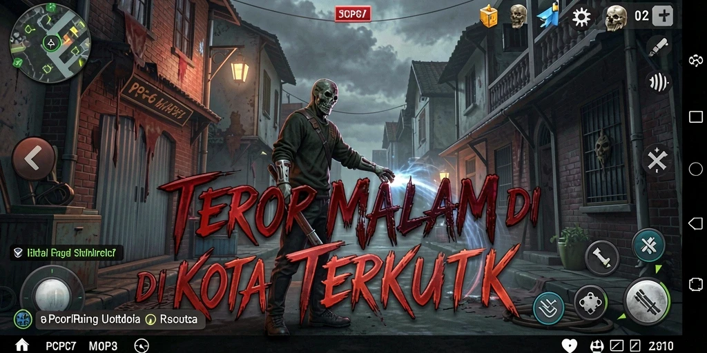 Gameplay menyeramkan di PCPC7 dengan suasana mencekam.