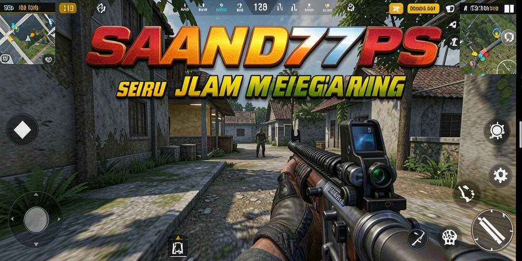 Tampilan menakjubkan dari gameplay TPS di SAND77.