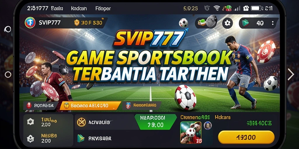 Tampilan gameplay SVIP777 dengan berbagai opsi taruhan olahraga.