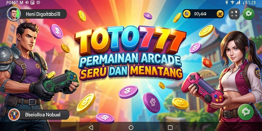 Screenshot gameplay TOTO777 yang menunjukkan aksi seru dalam permainan Arcade.