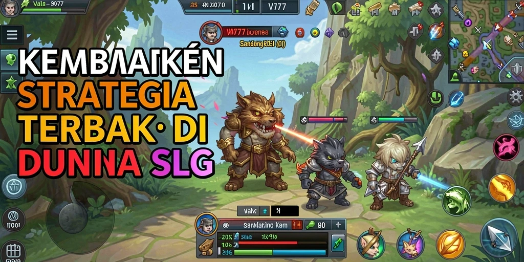 Tampilan gameplay VM777 yang memukau dan strategis.