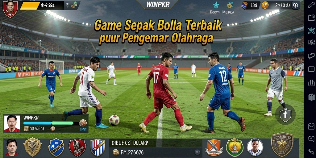 Cuplikan gameplay WINPKR yang menegangkan dan dinamis.